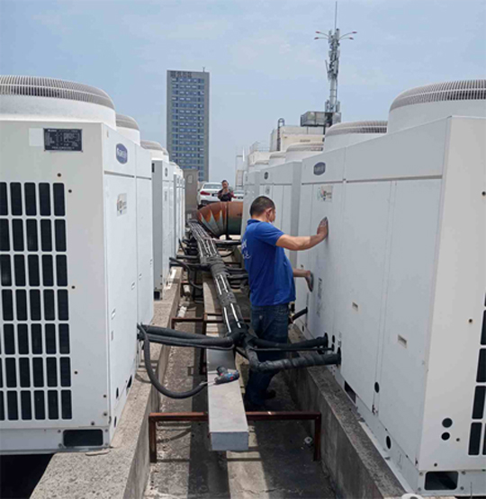 普兰中央空调制热和不制冷系统维修方法